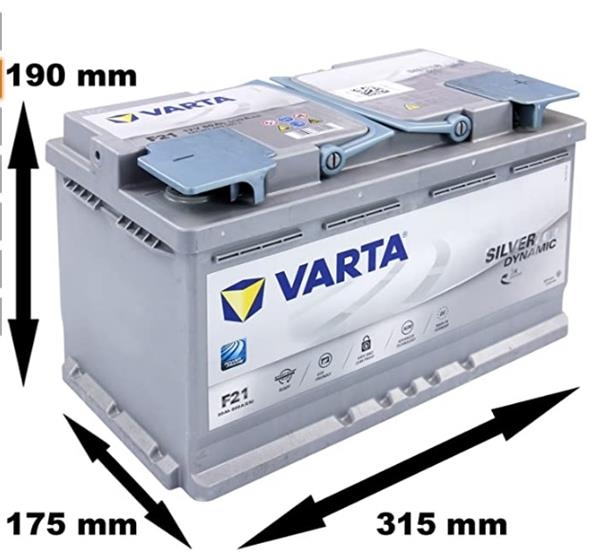 Batteria Auto AGM Varta F21 - Accessori Auto In vendita a Torino